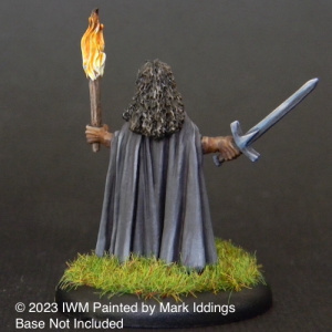 Female Warrior with Sword & Torch